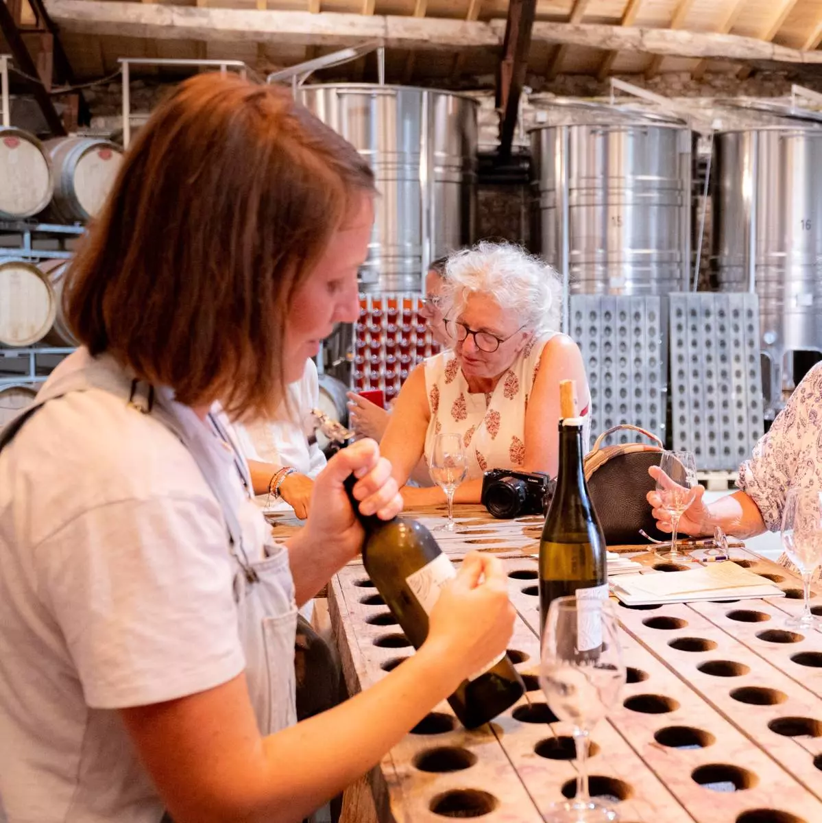 De la vigne au verre, visite du domaine de Cantalauze