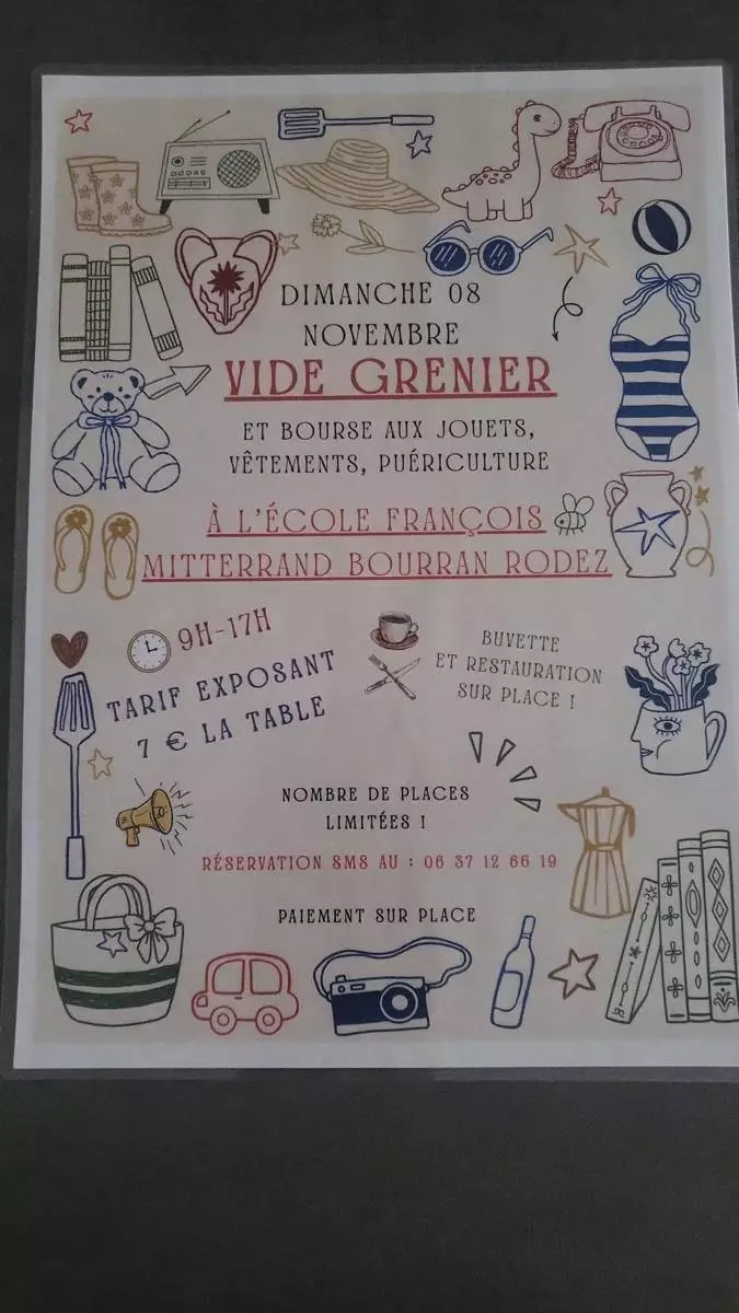 Vide grenier François Mitterrand