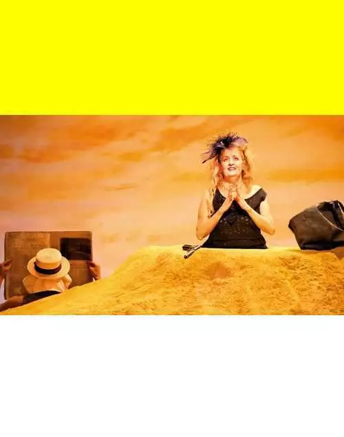 Oh les beaux jours, le chef d’œuvre de l’absurde de Samuel Beckett.