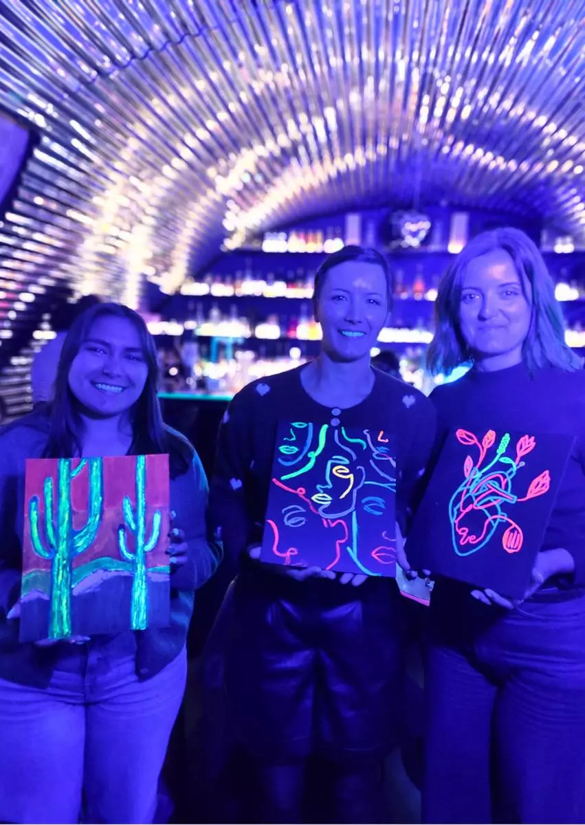 Paint in the Dark - Canvas Club