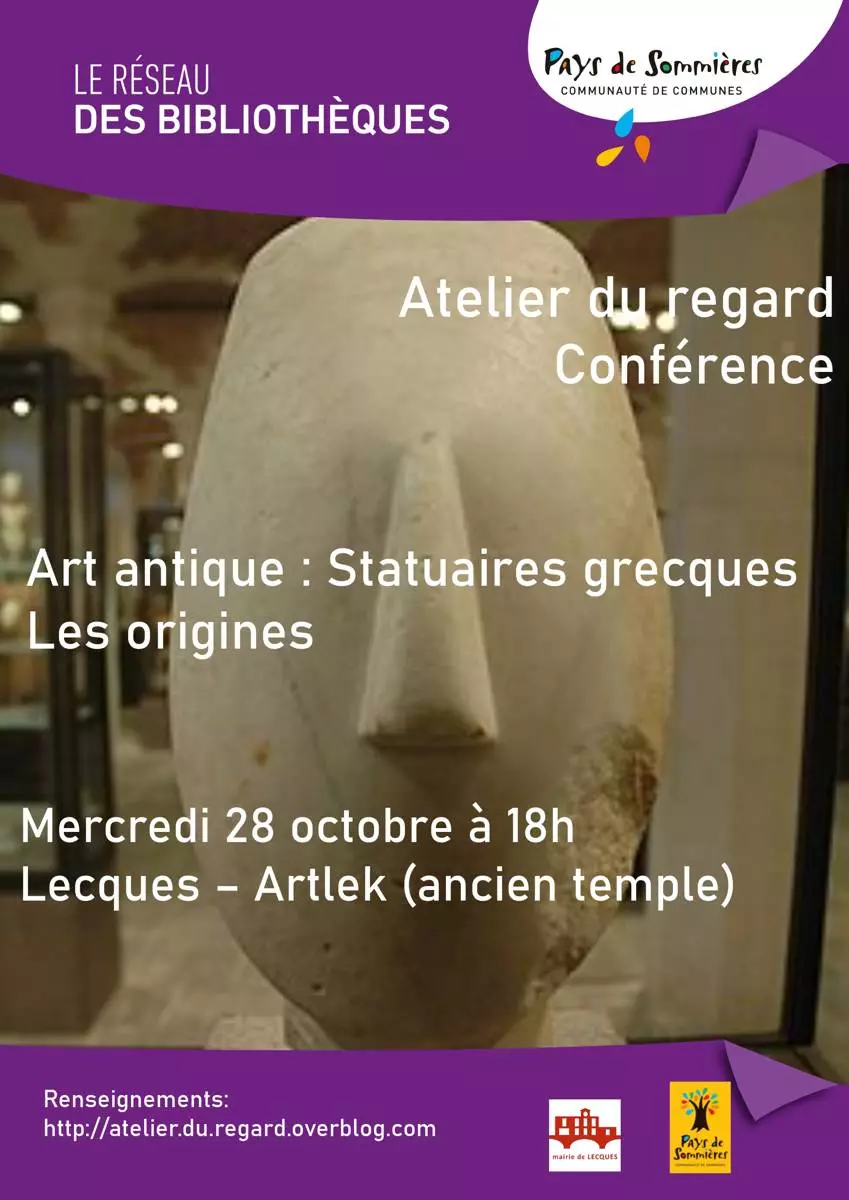 Conférence L’atelier du regard