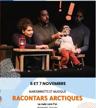 Théâtre des Aspres -Saison Culturelle 26/27 : Racontars Arctiques