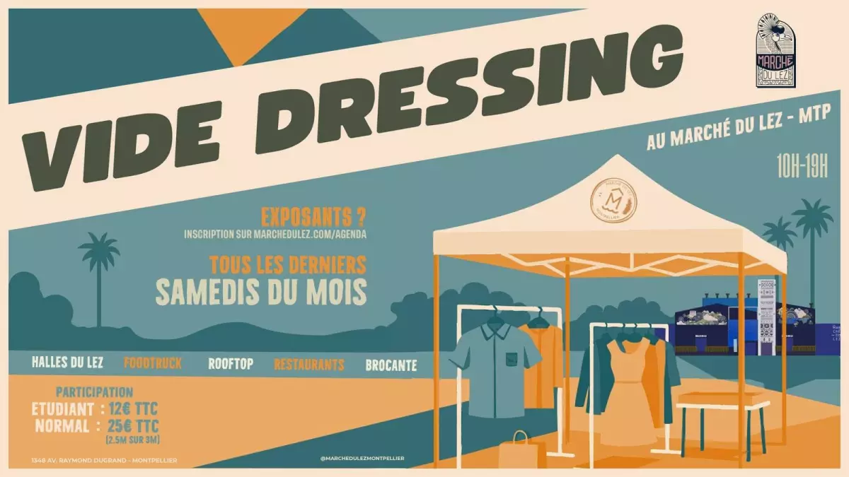 Vide - Dressing Marché du Lez