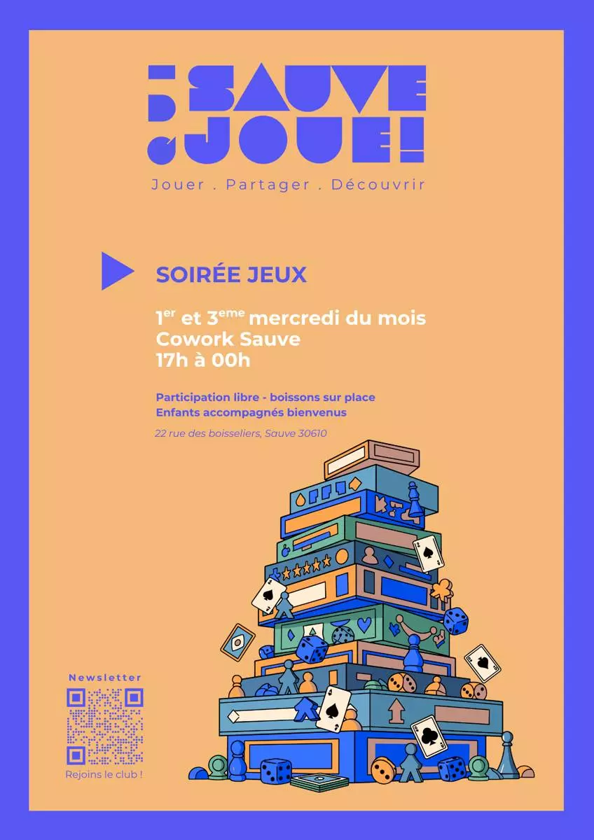 Sauve qui Joue - Soirées jeux
