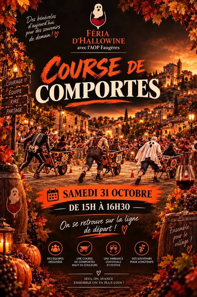 Féria d'Hallowine - Course de Comportes