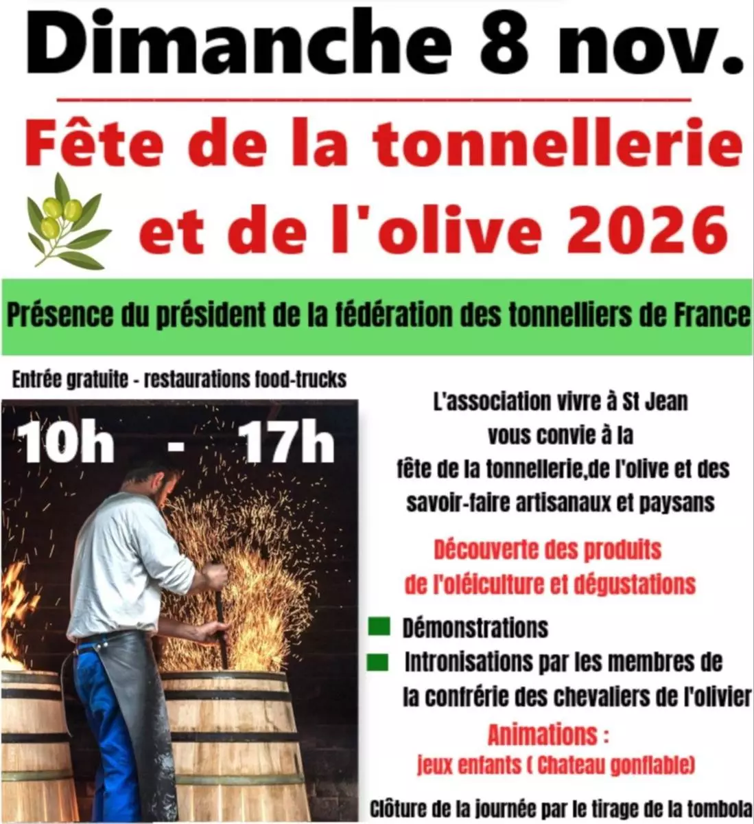 Fête de la Tonnellerie et de l'Olive