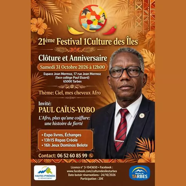 Clôture et Anniversaire du 21ème Festival Culture des Îles
