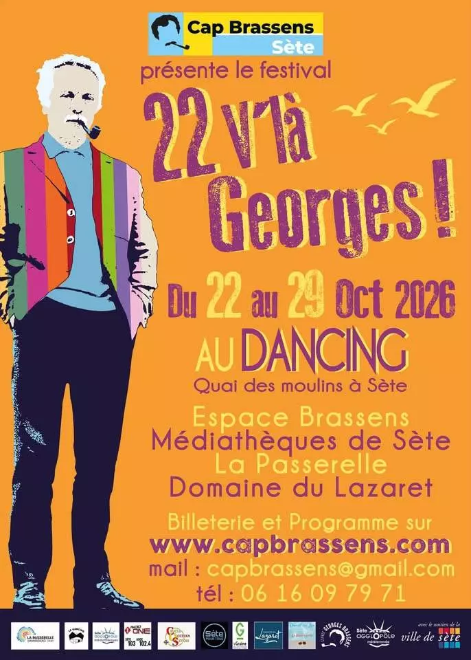 Festival Brassens : 22 V'là Georges