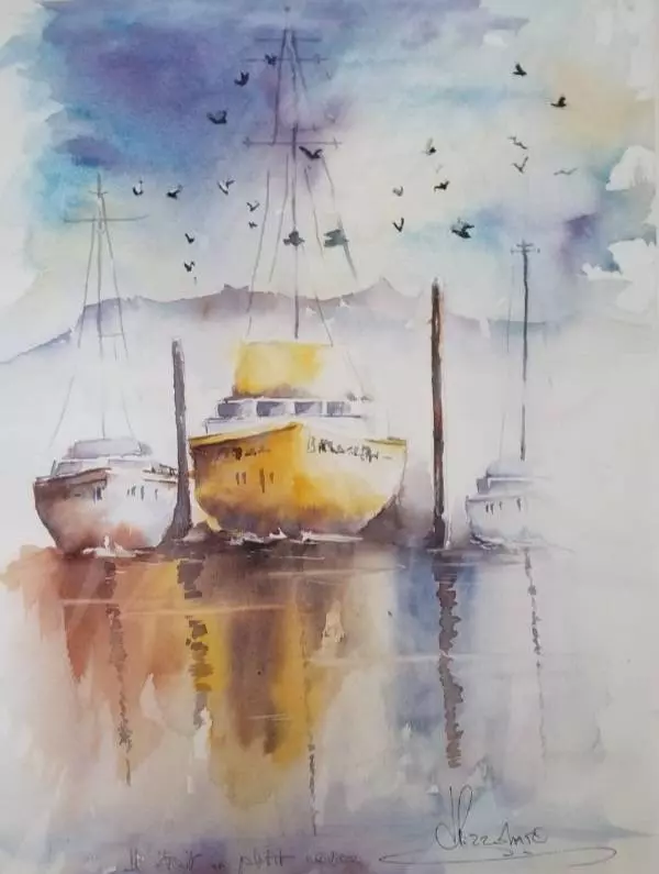 Exposition d’aquarelles et pastels