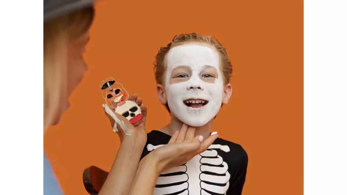 Séance maquillage "Mon maquillage d'Halloween"