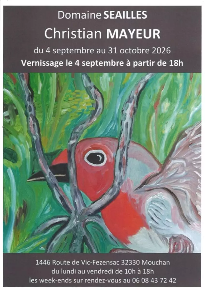 Domaine de Séailles - Exposition de Christian Mayeur