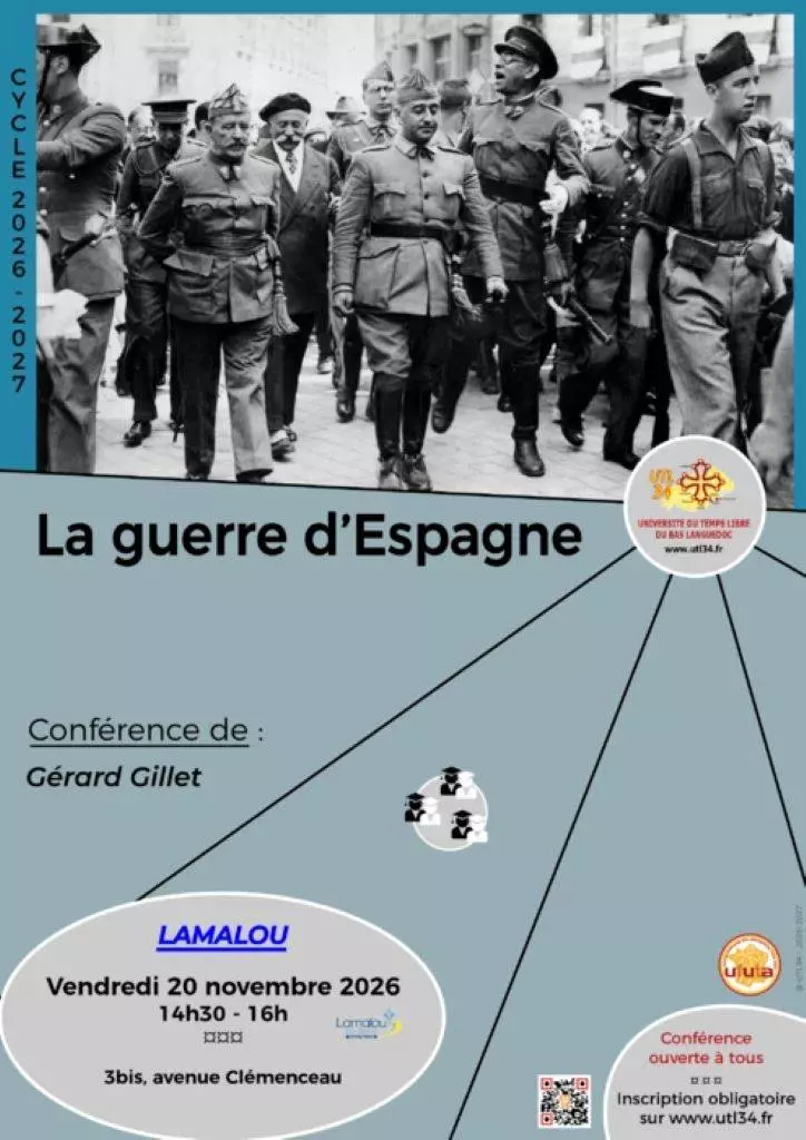 Conférence : La Guerre d'Espagne