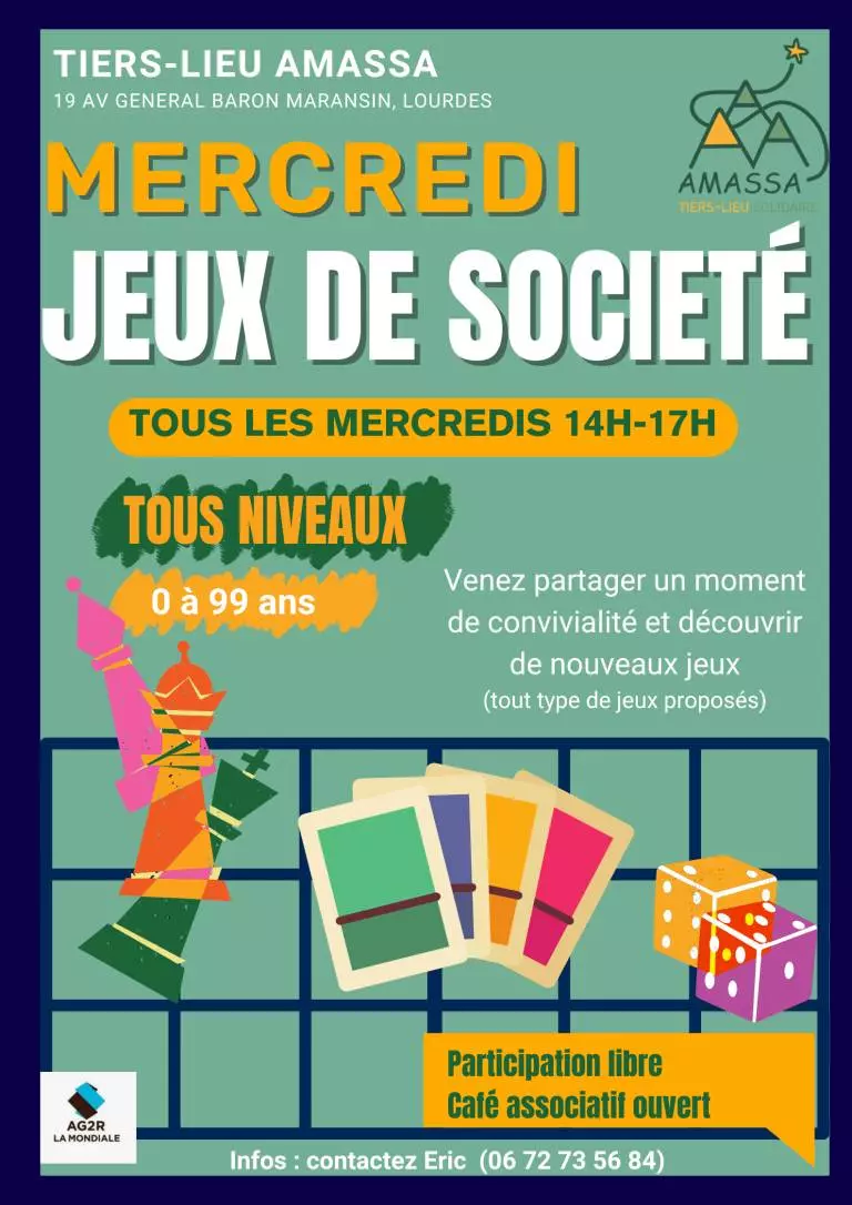 Atelier jeux de société