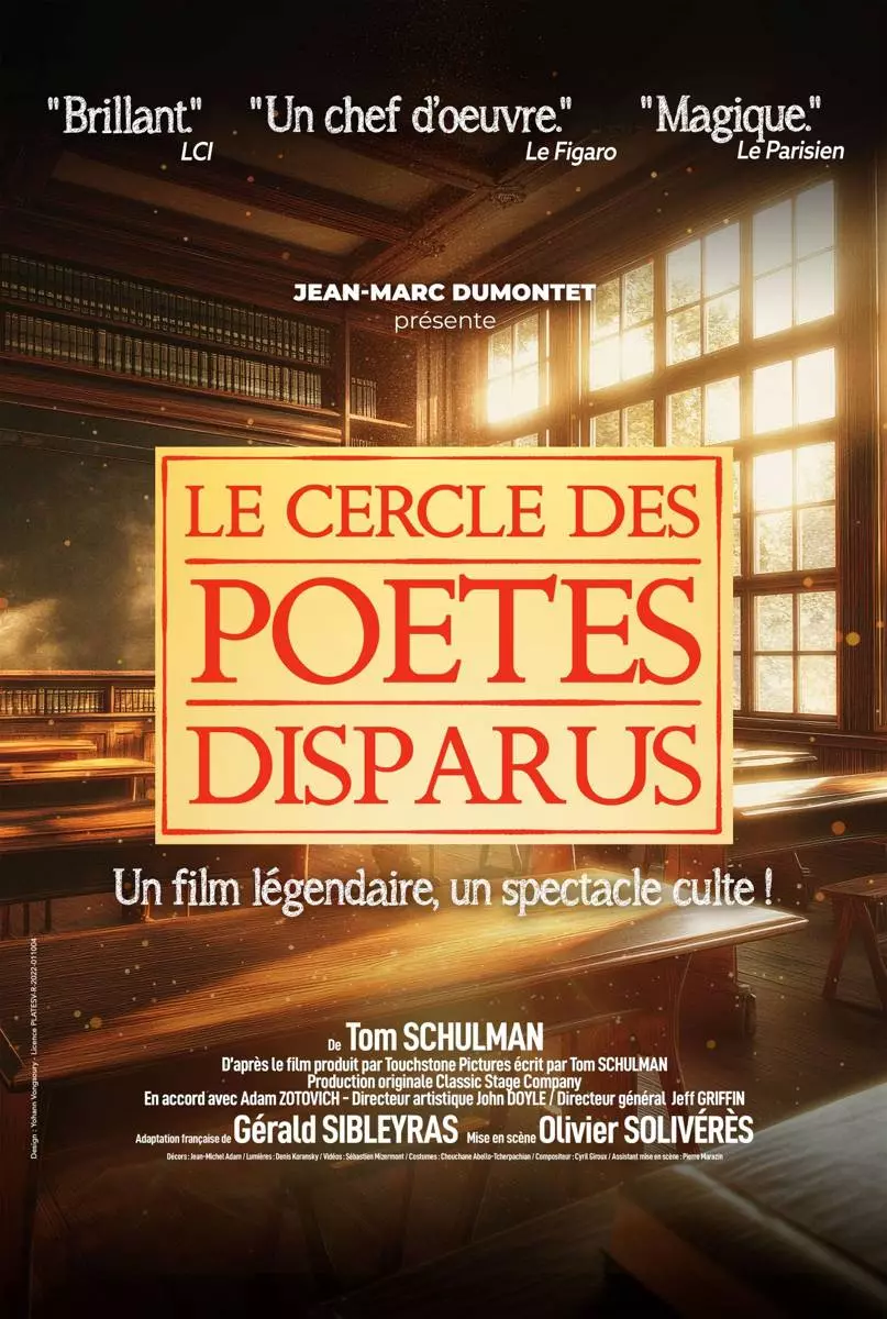 Théâtre - Le Cercle des Poètes Disparus