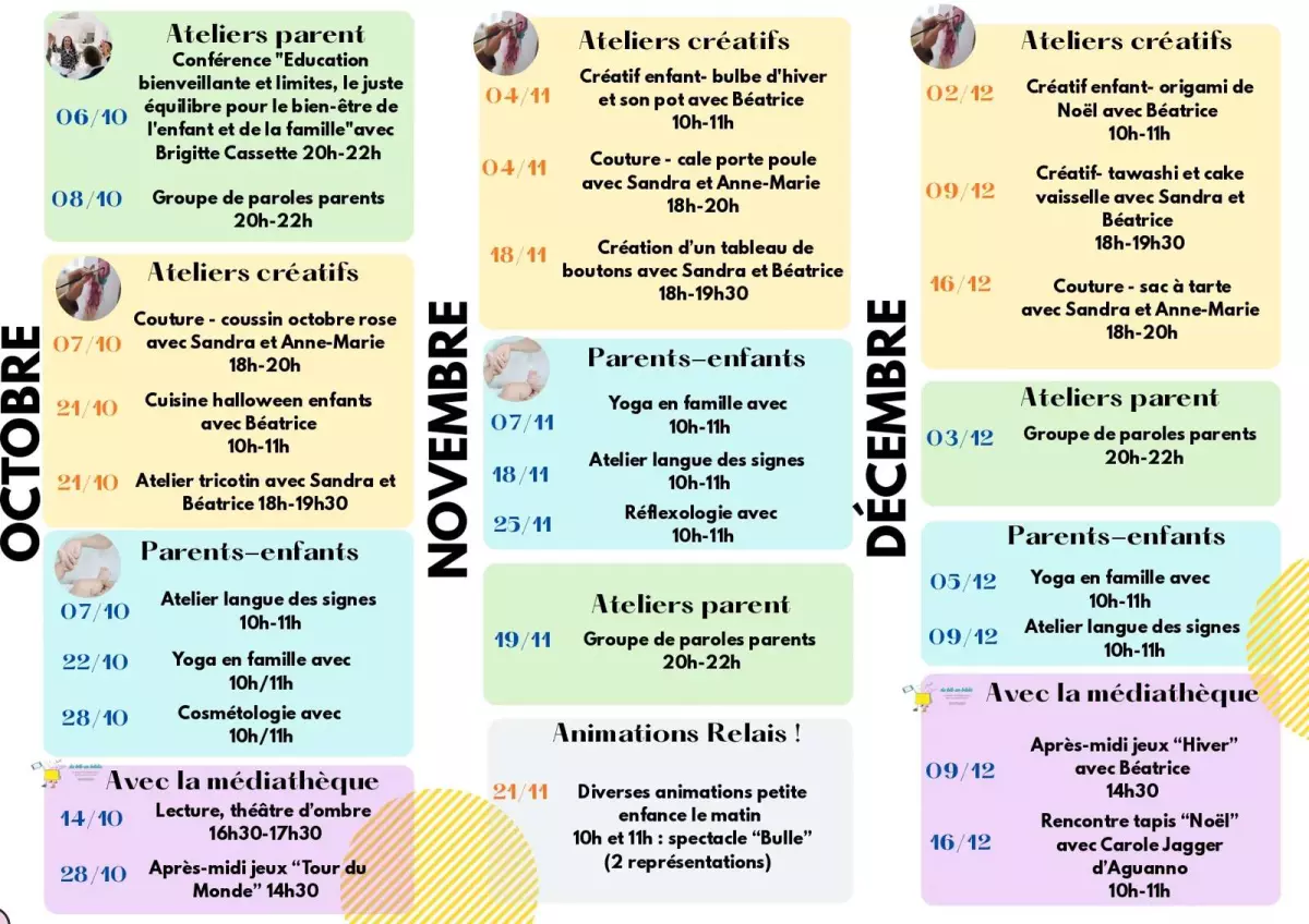 Atelier créatif pour enfant " bulbe d'hiver et son pot" à Laissac