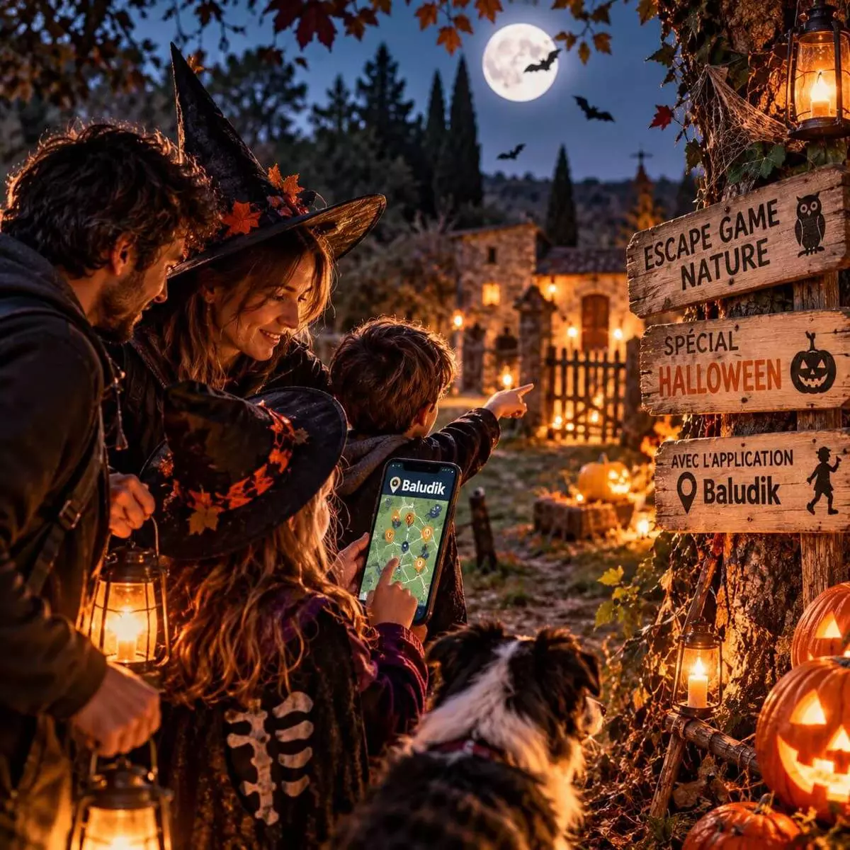 Escape Game nocturne familial d'Halloween