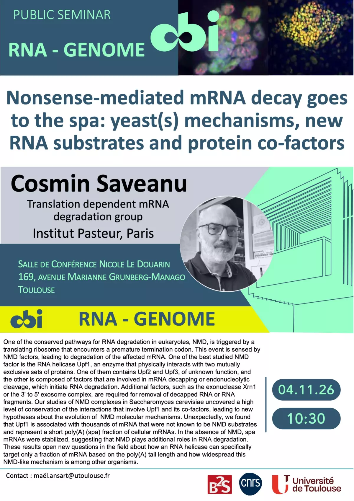 Nonsense-mediated mRNA decay goes to the spa: yeast(s) mechanisms, new RNA substrates and protein co-factors