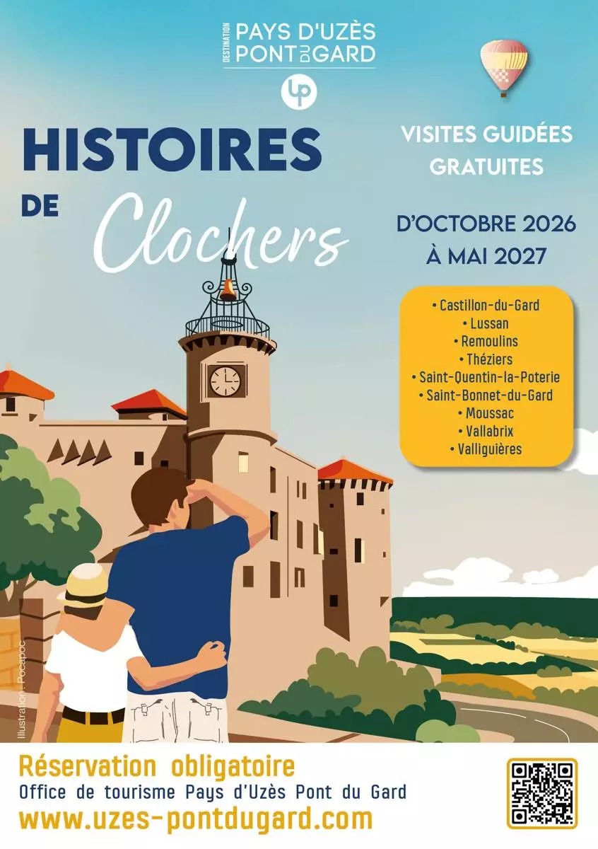 Visite guidée de Théziers - Histoires de Clochers 2026-2027
