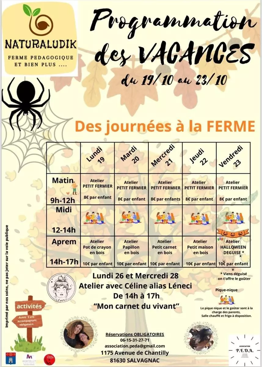 Les vacances à la ferme
