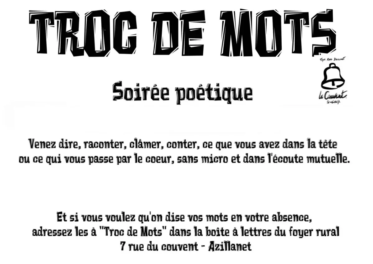 Le Couvent - Troc de Mots