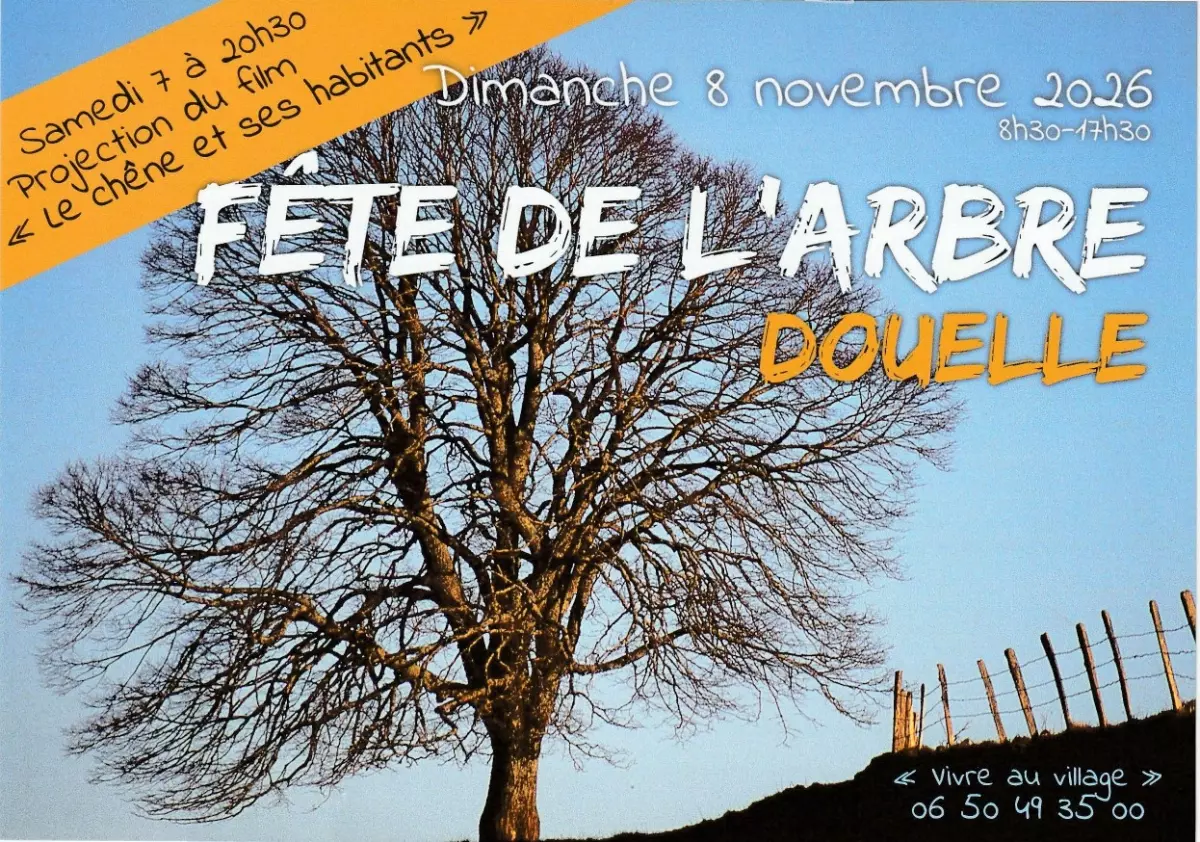Fête de l'arbre à Douelle