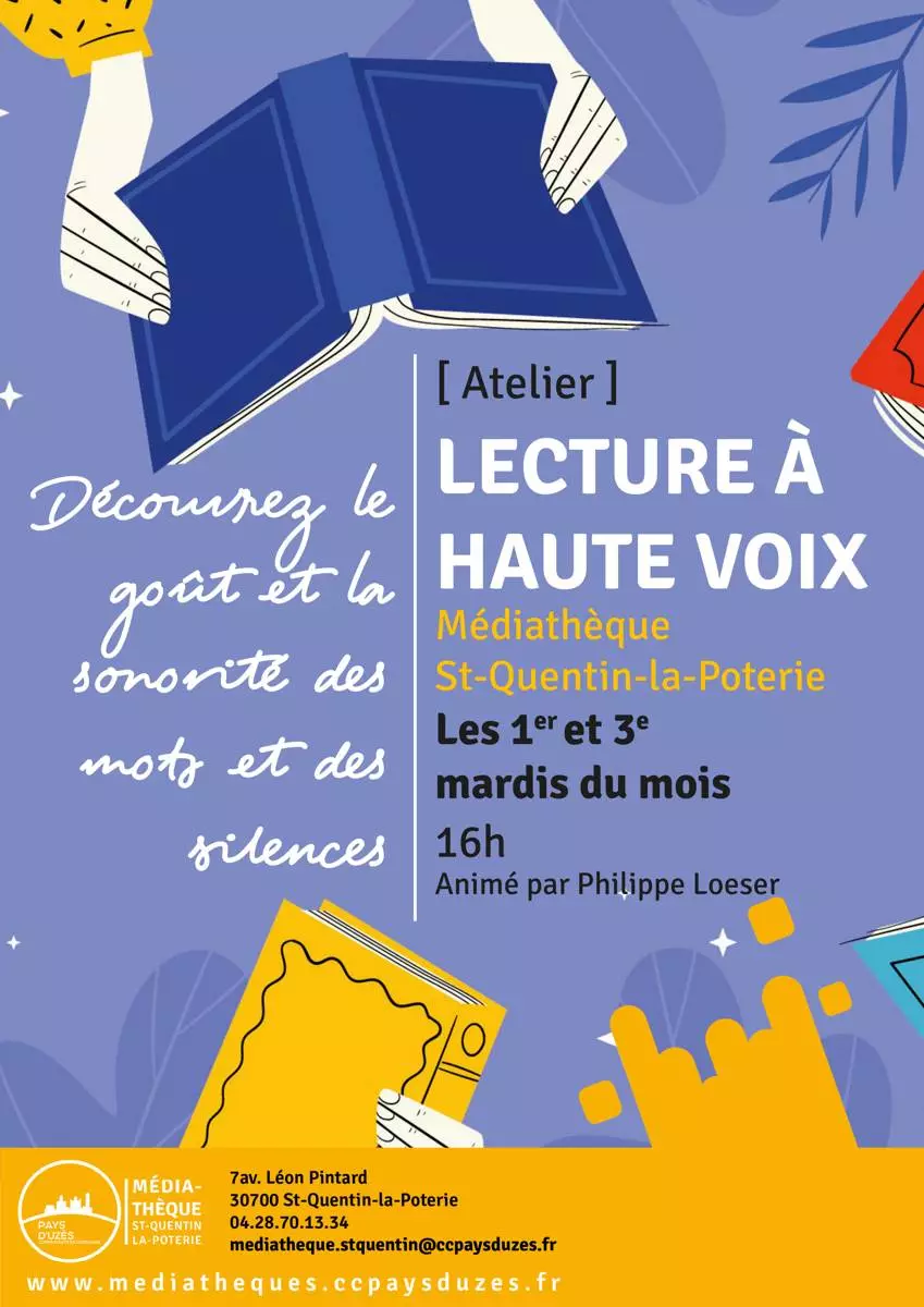 Atelier - Lecture à haute voix