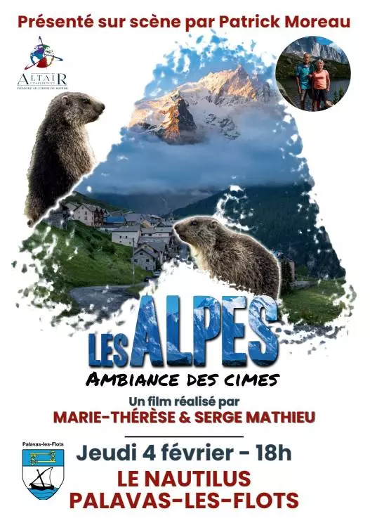 Ciné/Conférence "Les Alpes, ambiance des cimes"
