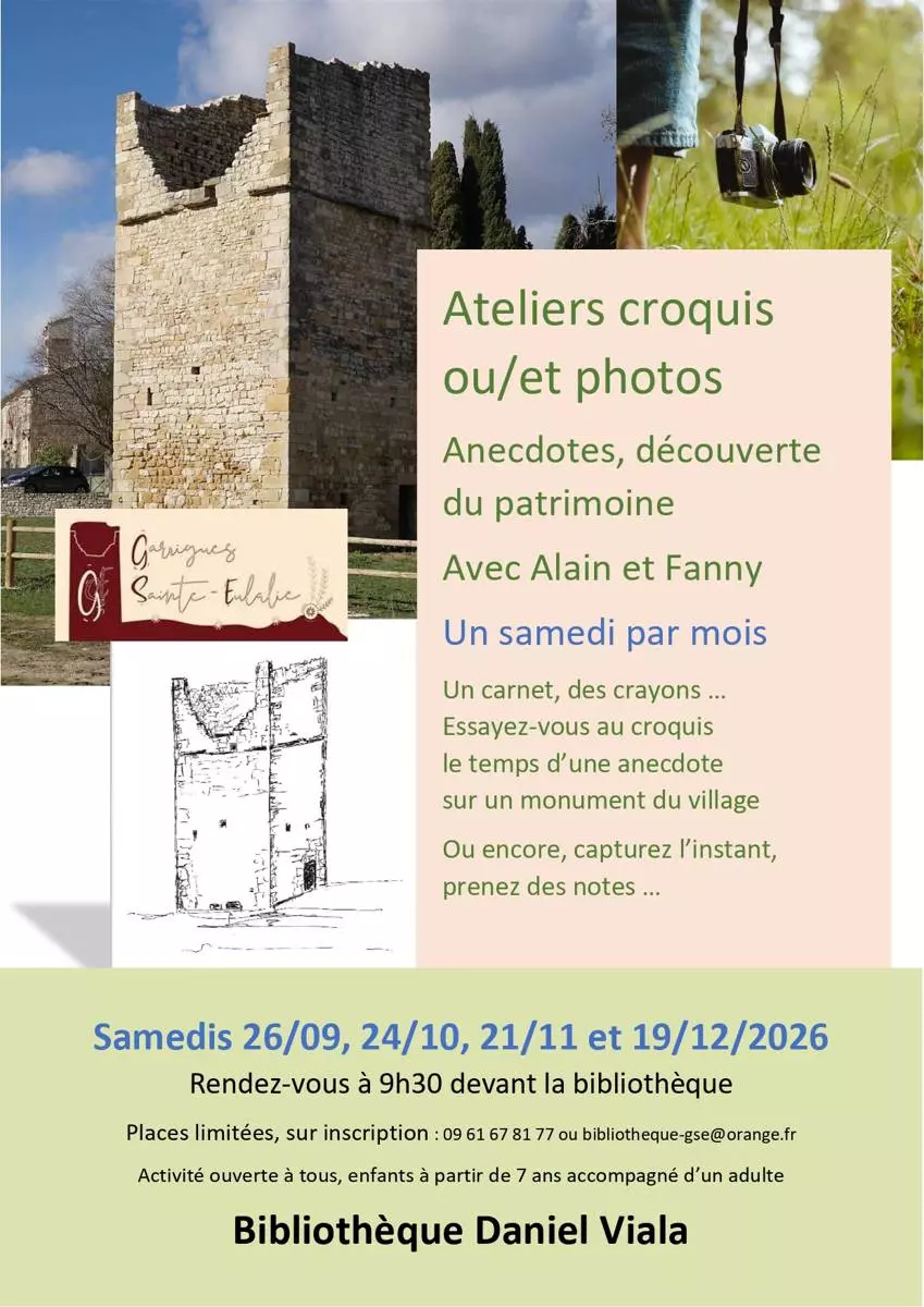 Atelier - Découverte du patrimoine