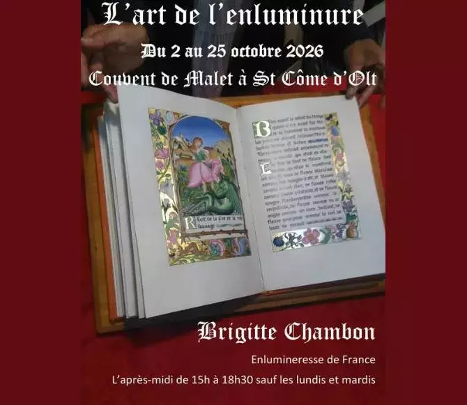 Exposition - "L'art de l'Enluminure"