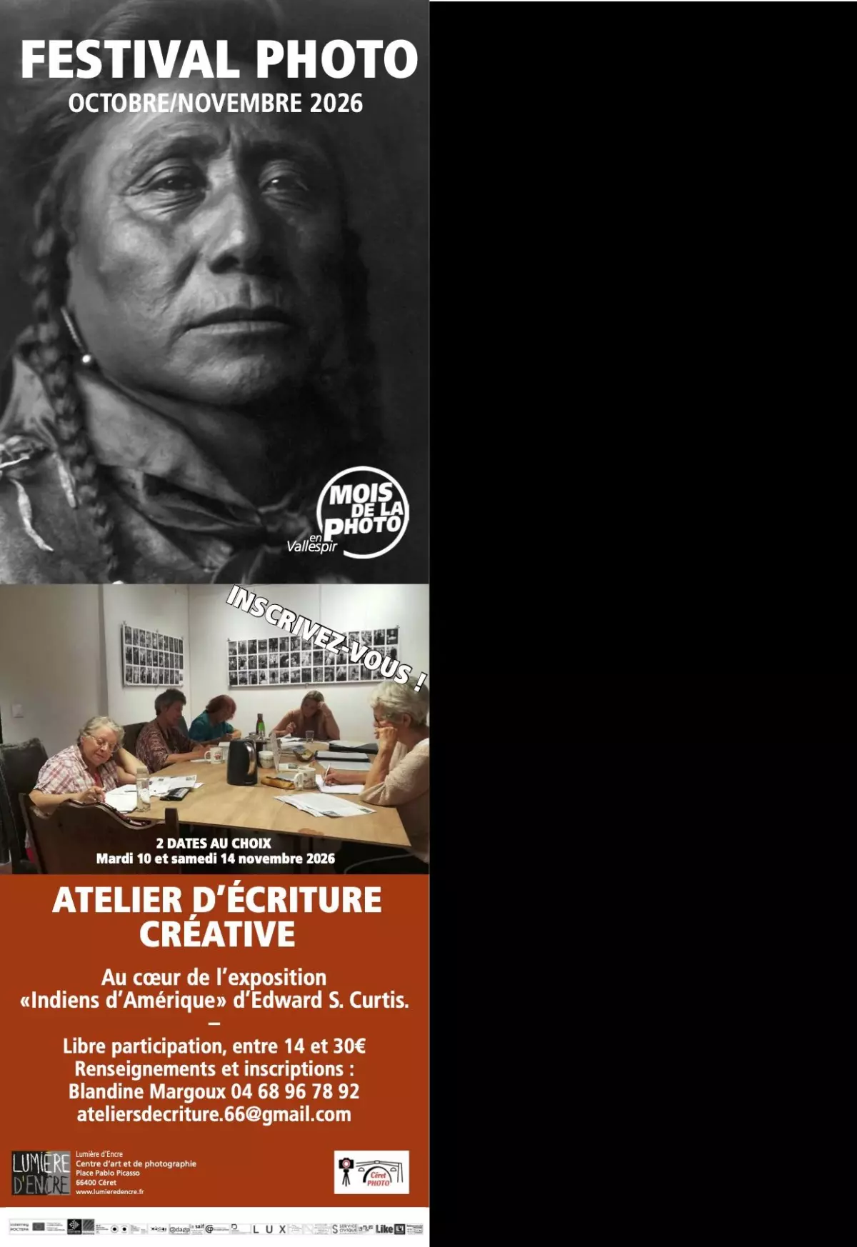 Voix retrouvées des Amérindiens • Atelier d'écriture