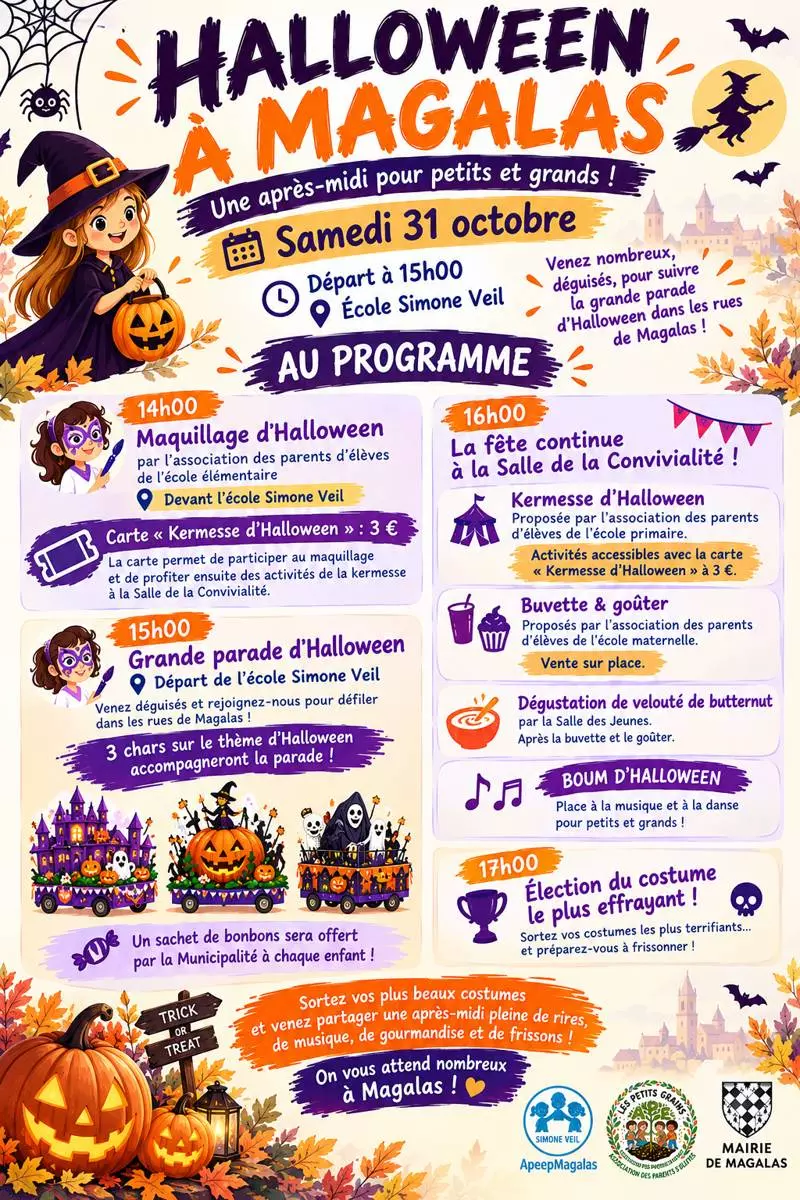 Halloween à Magalas