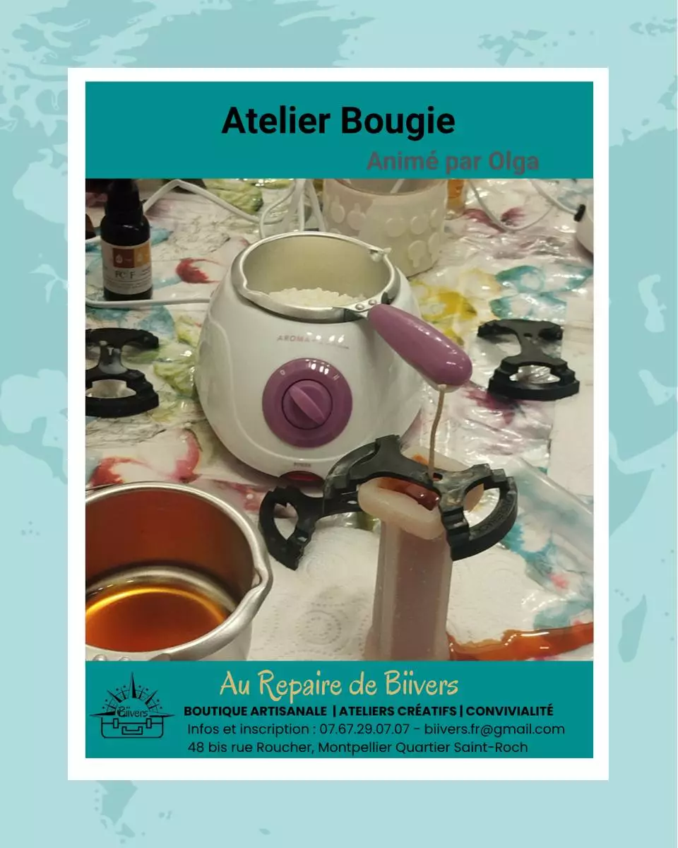 Atelier Bougie par Olga