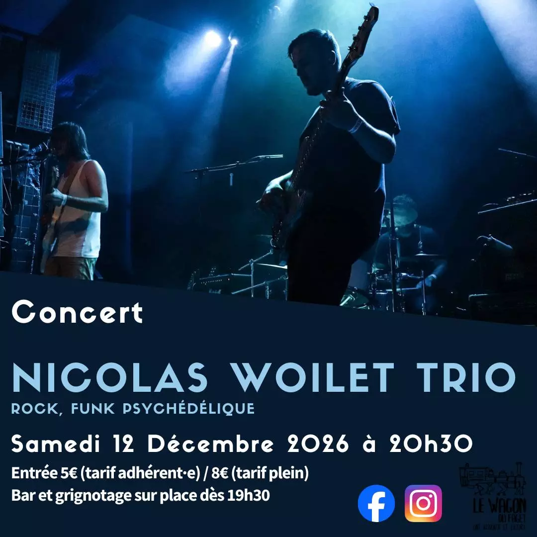 Nicolas Woilet Trio en Concert