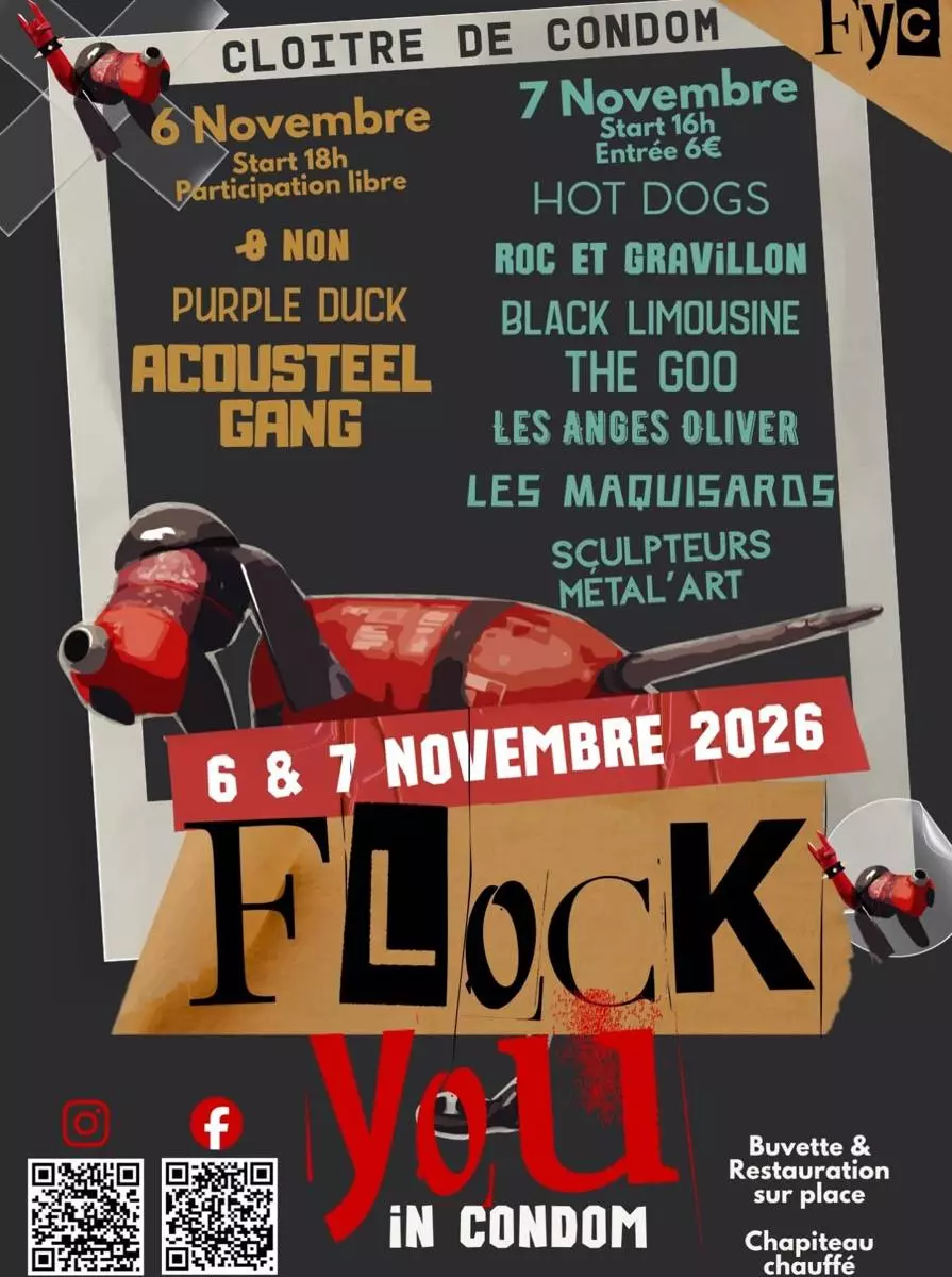 Festival Flock You In Condom