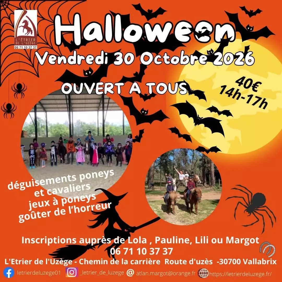 Halloween au centre équestre