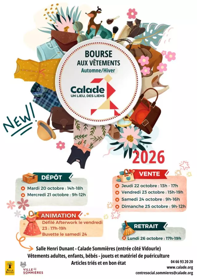 Bourse aux Vêtements de Calade