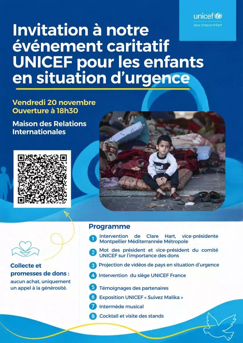 Soirée solidaire UNICEF