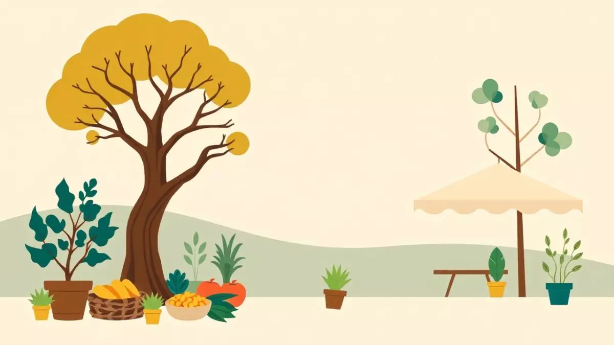 Marché de producteurs : Fête de l'Arbre