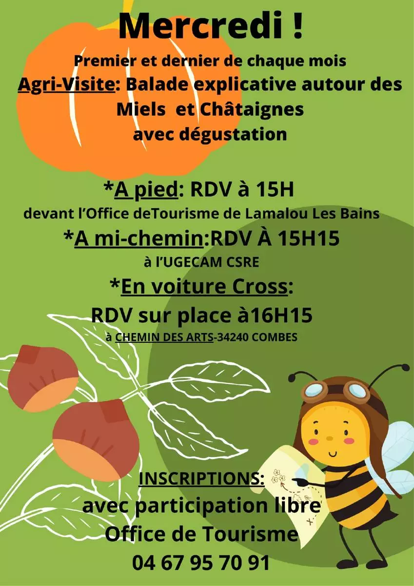 Agri-Visite Autour des Miels et Châtaignes