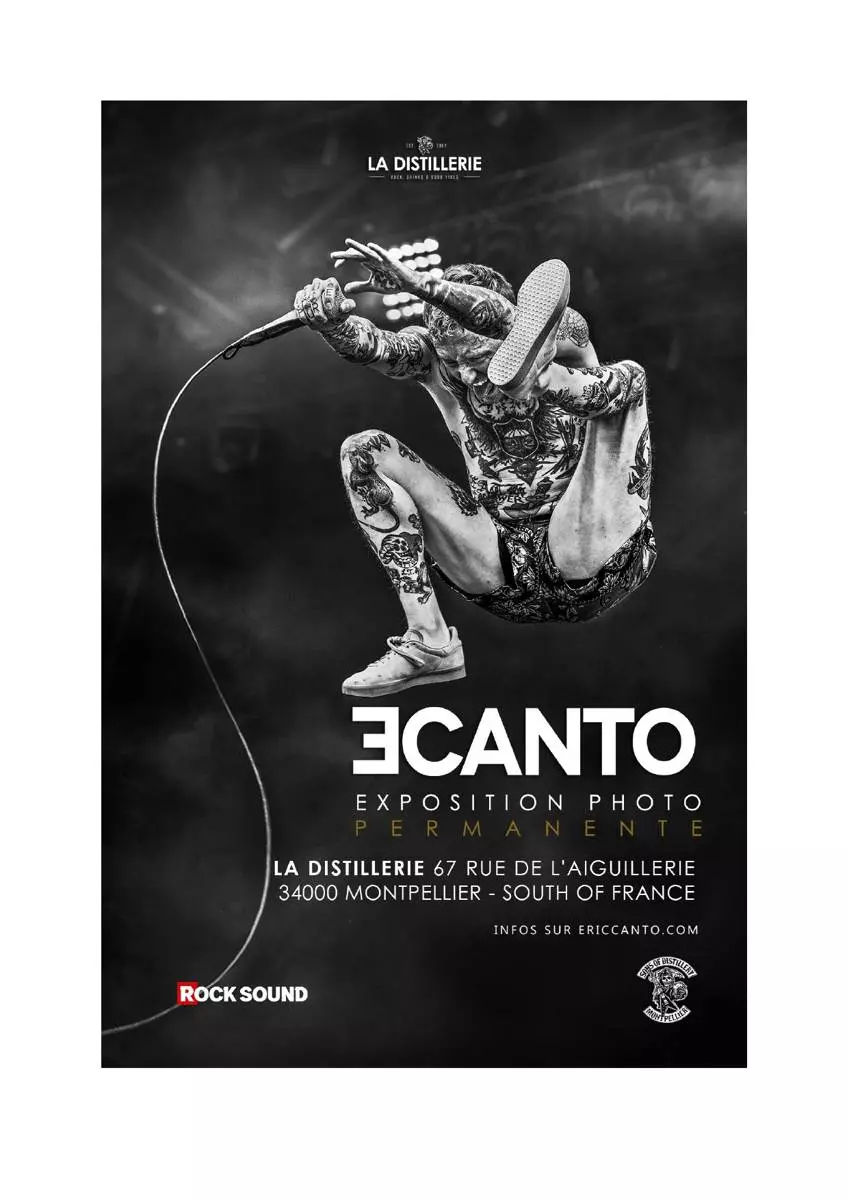 Exposition Rock Eric CANTO - La Distillerie