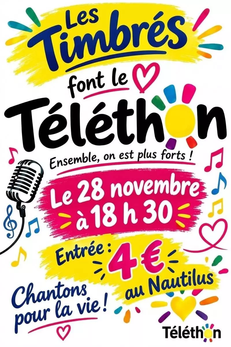 Concert de la Chorale les Timbrés