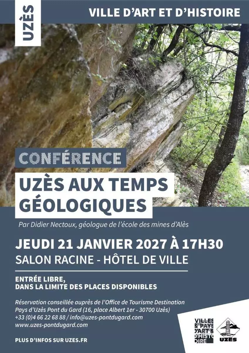 Conférence - Uzès aux Temps Géologiques