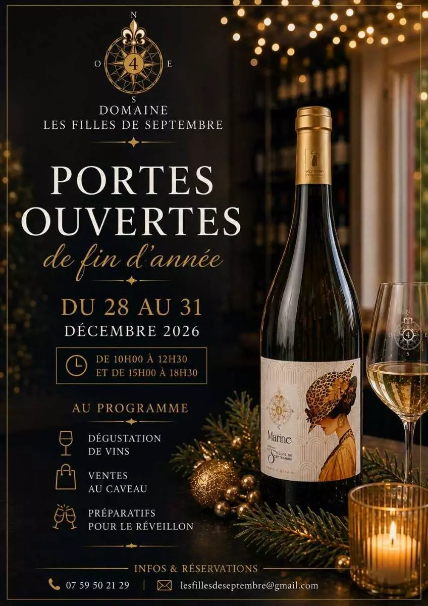 Portes Ouvertes de Fin d'Année au Caveau