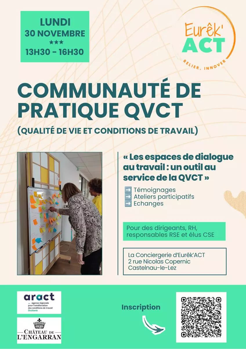 Communauté de pratique QVCT : les espaces de dialogue au travail