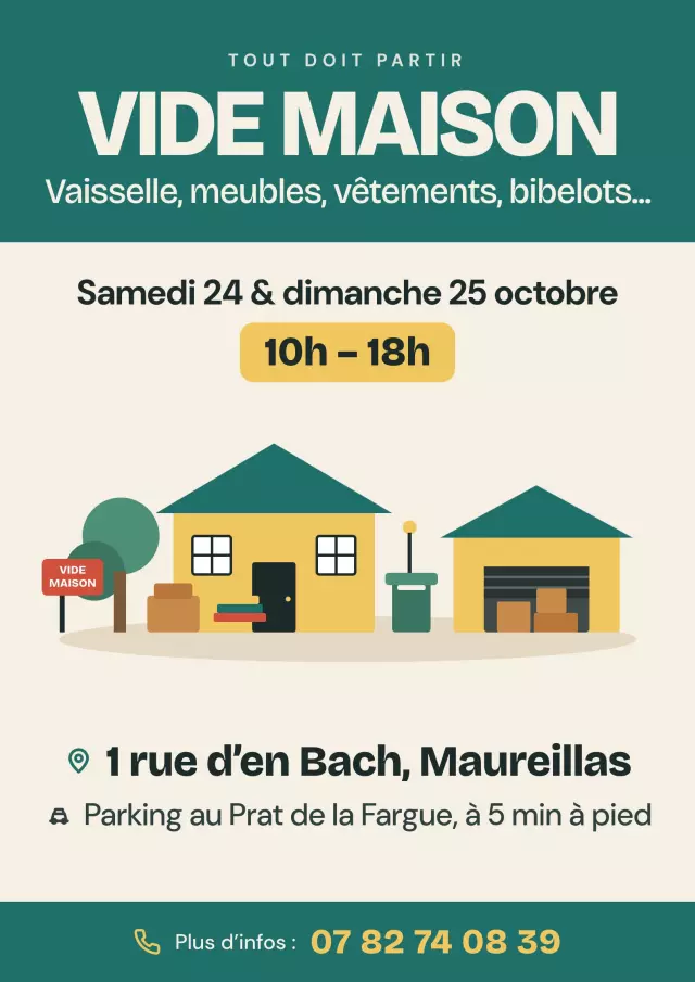 Vide-maison à Maureillas