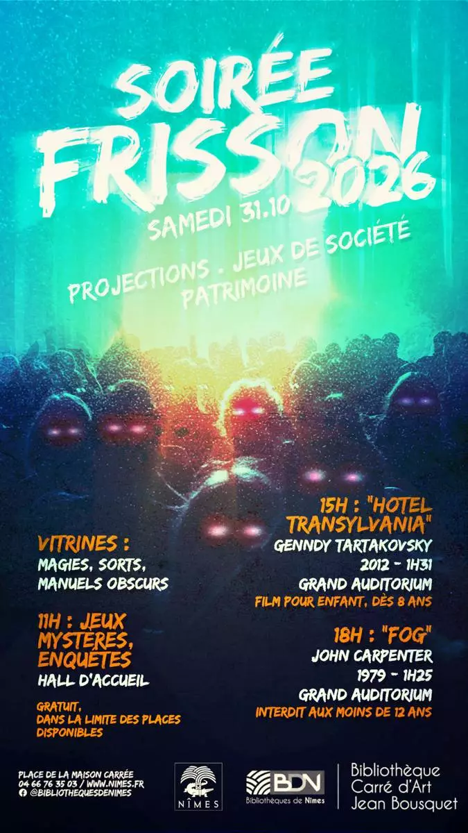 Projections - soirée frisson