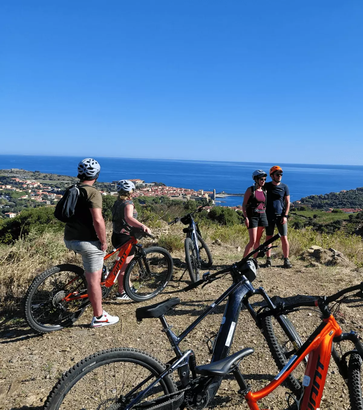 Balade Oenotouristique en Vtt Électrique à Collioure