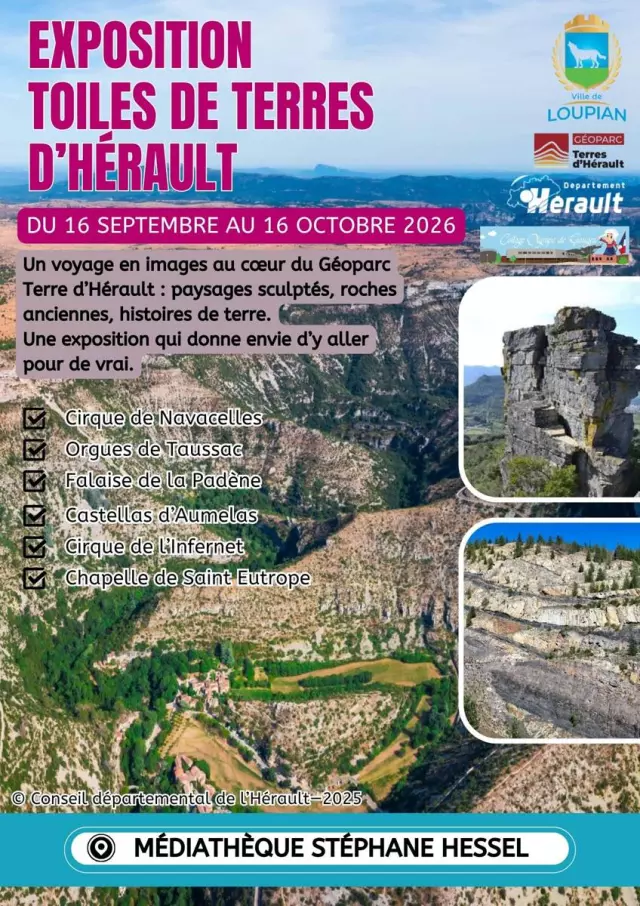 Exposition Toiles de Terres d’Hérault