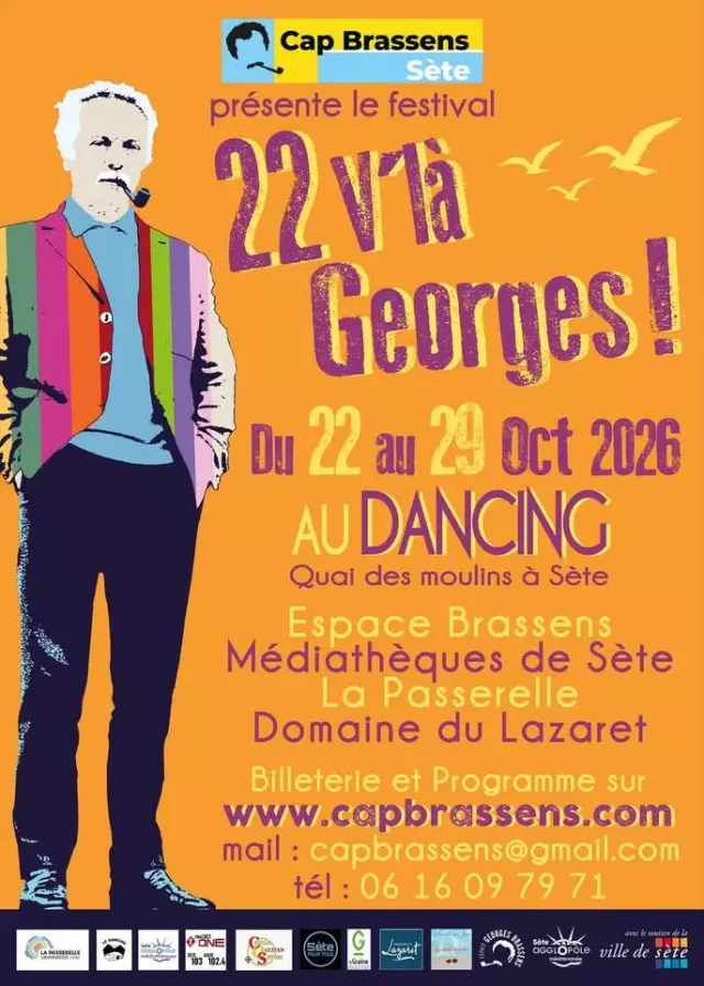 Festival Brassens : 22 V'là Georges