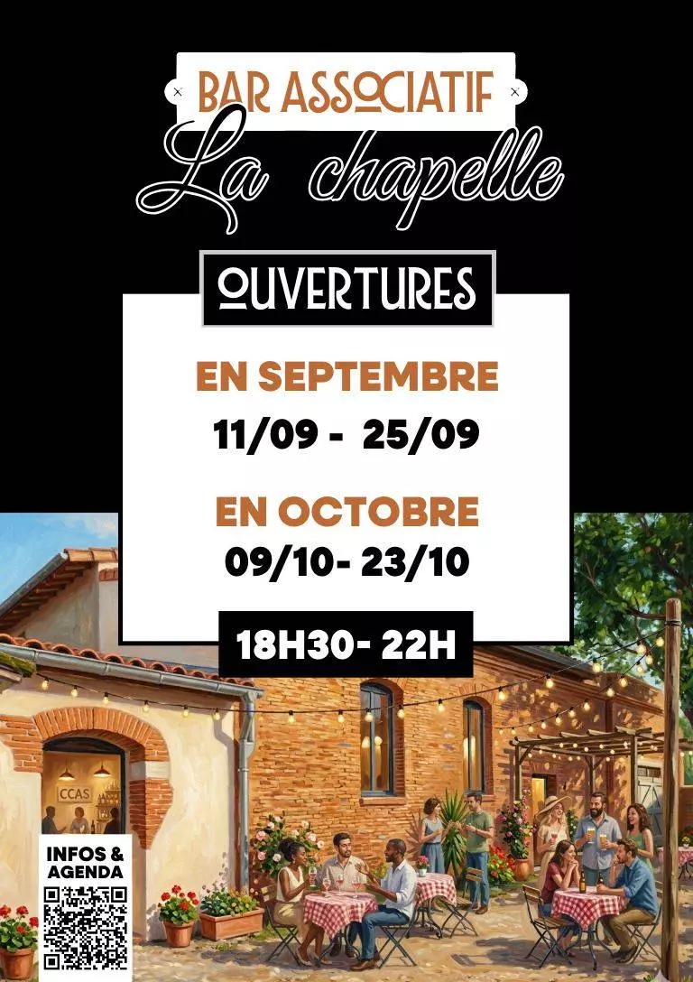 La Rentrée du Bar Associatif "La Chapelle" !